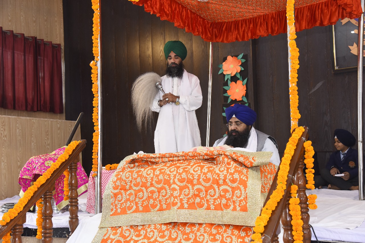 Gurpurab celebrations in Guru Nanak Academy